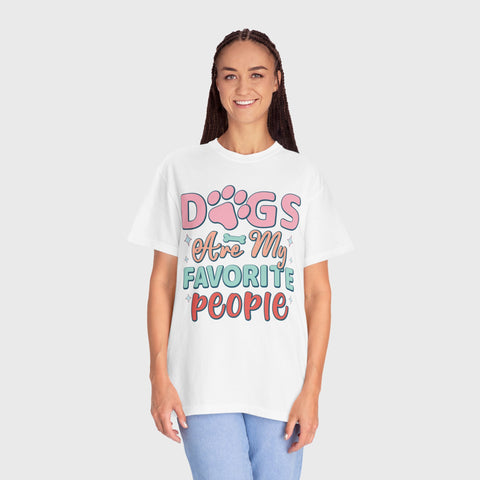 Dogs Are My Favourite - Unisex pet tee