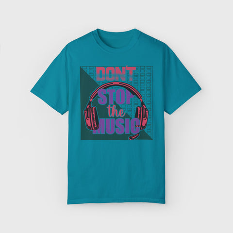 Don't Stop the Music - Unisex music tee