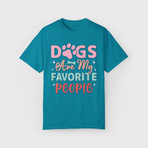 Dogs Are My Favourite - Unisex pet tee