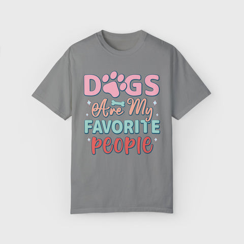 Dogs Are My Favourite - Unisex pet tee