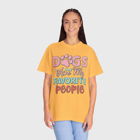 Dogs Are My Favourite - Unisex pet tee