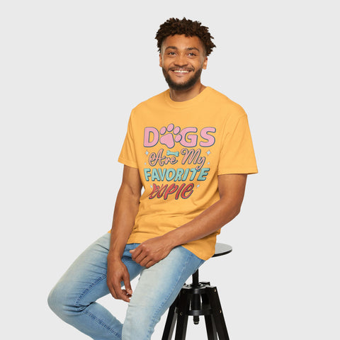 Dogs Are My Favourite - Unisex pet tee