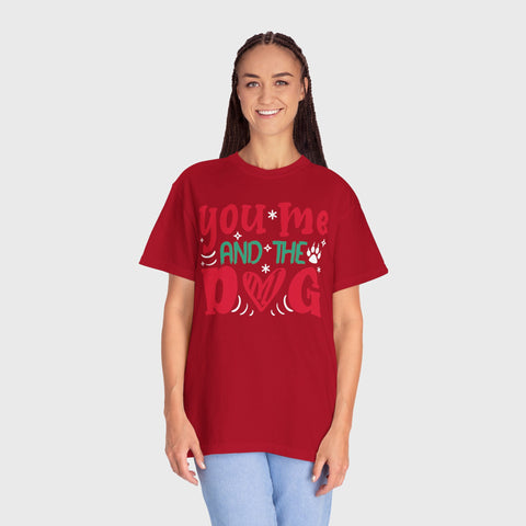 You, Me and the Dog - Unisex pet tee