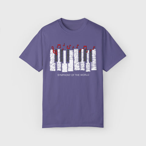 The Piano - Unisex music tee