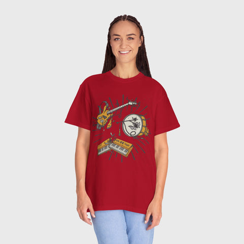 Broken Instruments - Unisex music tee