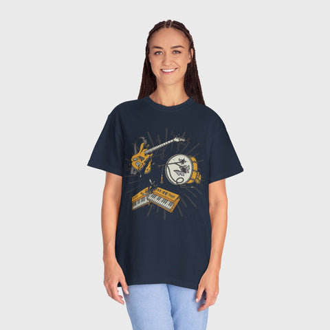 Broken Instruments - Unisex music tee