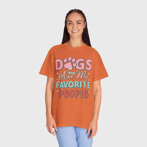 Dogs Are My Favourite - Unisex pet tee