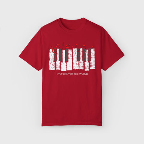 The Piano - Unisex music tee