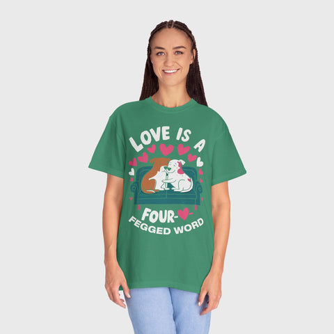 Four Fegged Word - Unisex pet tee