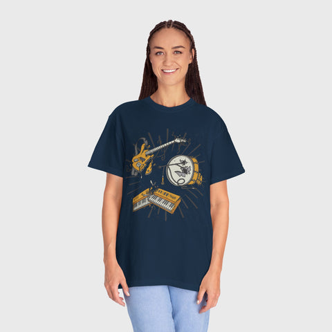Broken Instruments - Unisex music tee
