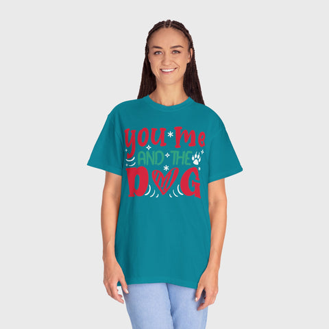 You, Me and the Dog - Unisex pet tee