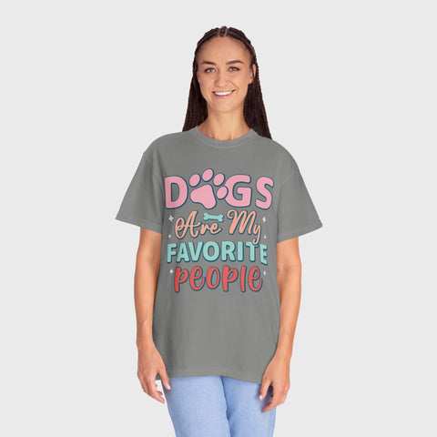 Dogs Are My Favourite - Unisex pet tee