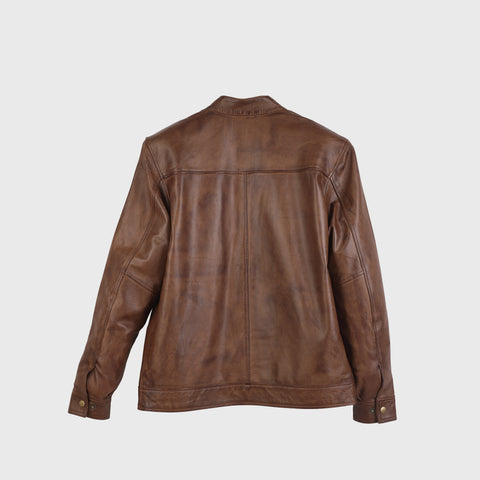 The Cafe Racer - Men's Leather Jacket