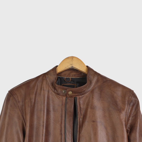 The Cafe Racer - Men's Leather Jacket