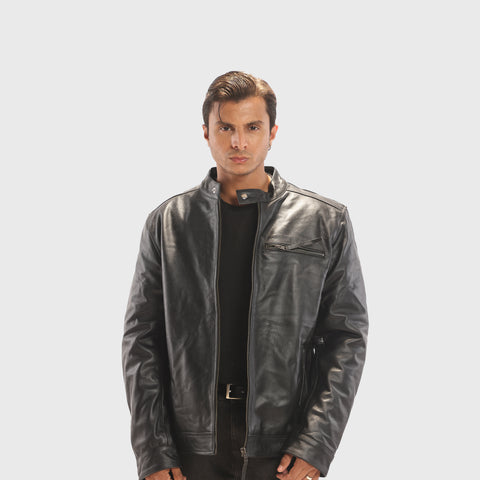 The Motorcycle - Men's Leather Jacket
