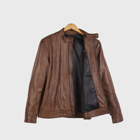 The Cafe Racer - Men's Leather Jacket