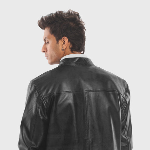 The Cafe Racer - Men's Leather Jacket
