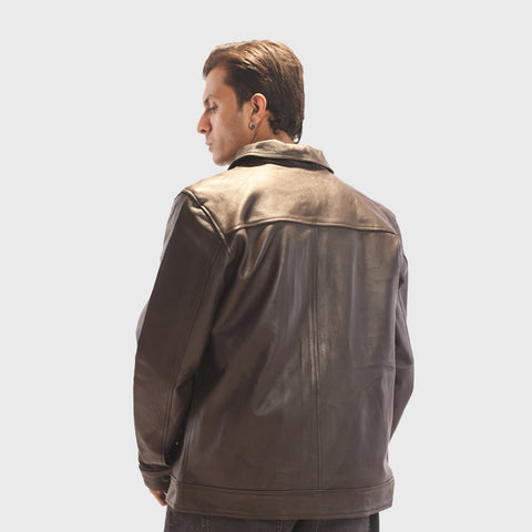 The Traitor - Men's Leather Jacket