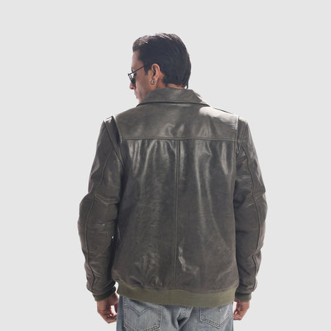 The Falcon - Men's Leather Jacket