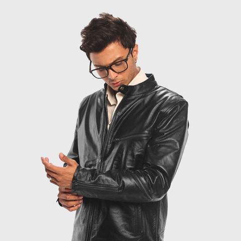 The Viper - Men's Leather Jacket
