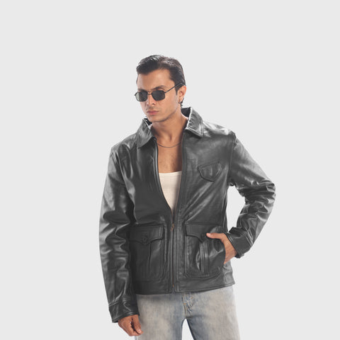 The Rebel - Men's Leather Jacket