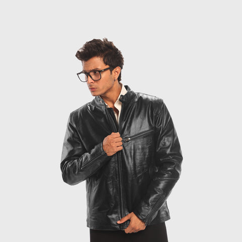 The Viper - Men's Leather Jacket