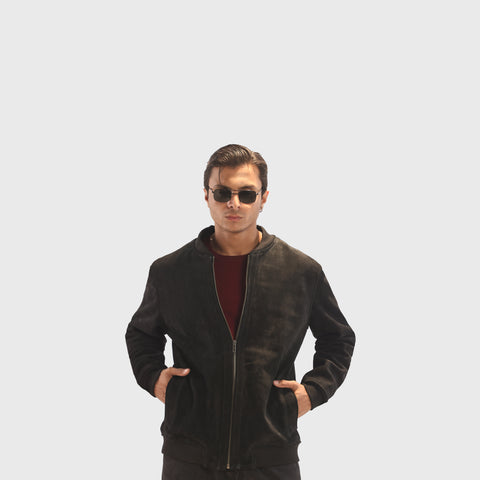 The Suede - Men's Leather Jacket