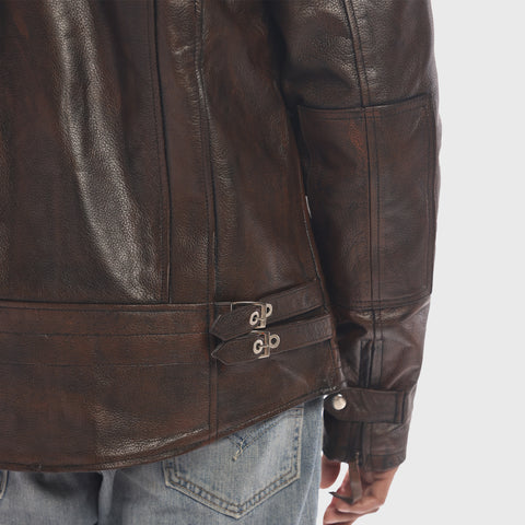 The Rough Vintage - Men's Leather Jacket