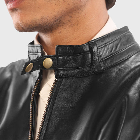 The Racer - Men's Leather Jacket