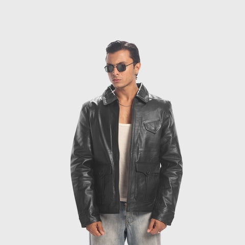 The Rebel - Men's Leather Jacket