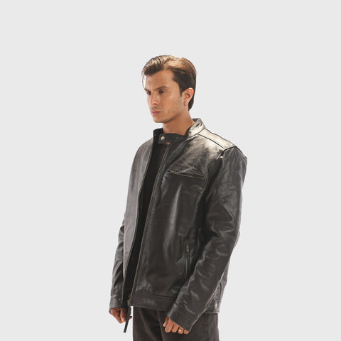 The Motorcycle - Men's Leather Jacket