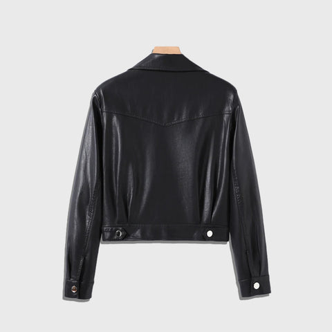 The Moto - Women's Leather Jacket