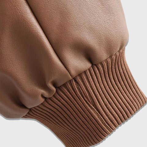 The Bomber - Women's Leather Jacket