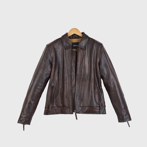The Rough Vintage - Men's Leather Jacket