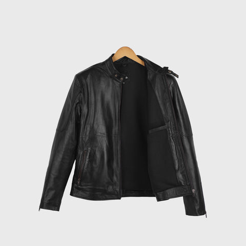 The Racer - Men's Leather Jacket