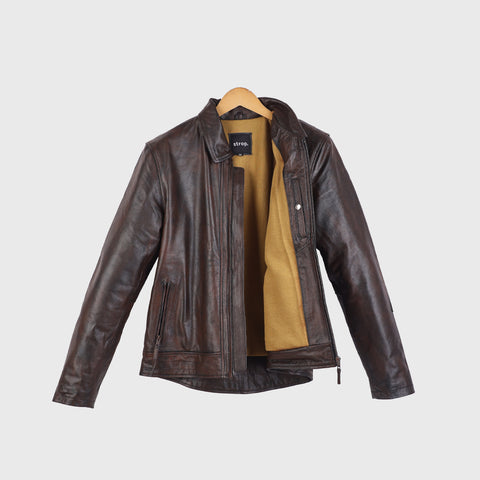 The Rough Vintage - Men's Leather Jacket
