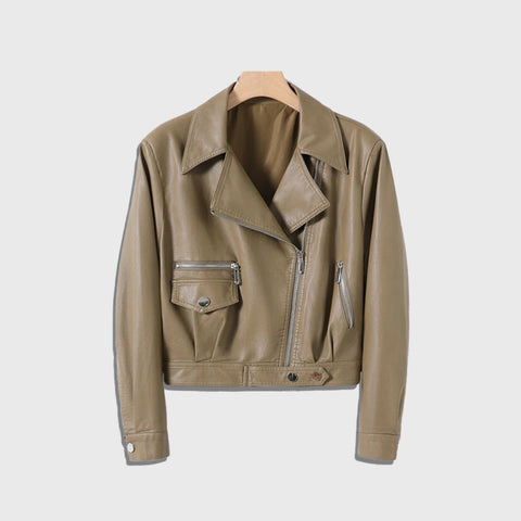 The Moto - Women's Leather Jacket