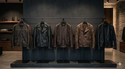 Leather jacket care and maintenance products