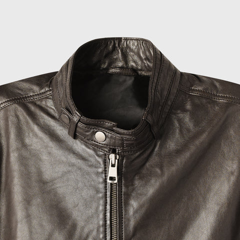 The Racer - Men's Leather Jacket