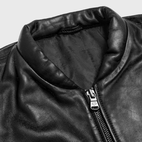 The Bomber - Men's Leather Jacket