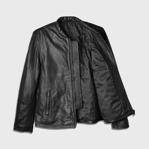 The Bomber - Men's Leather Jacket