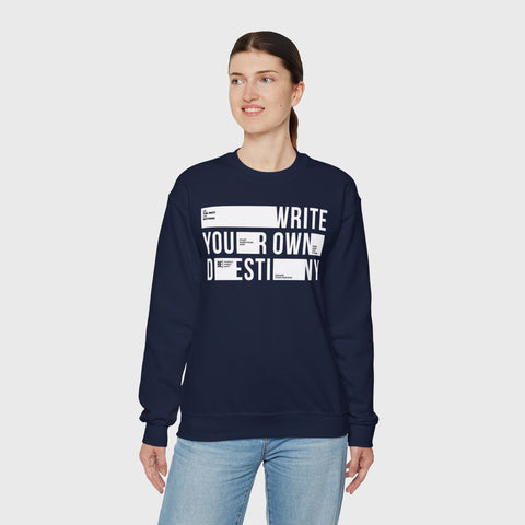 Write Your Own Destiny - Heavy Blend™ Crewneck Sweatshirt