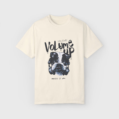 Volume Up - Unisex music tee