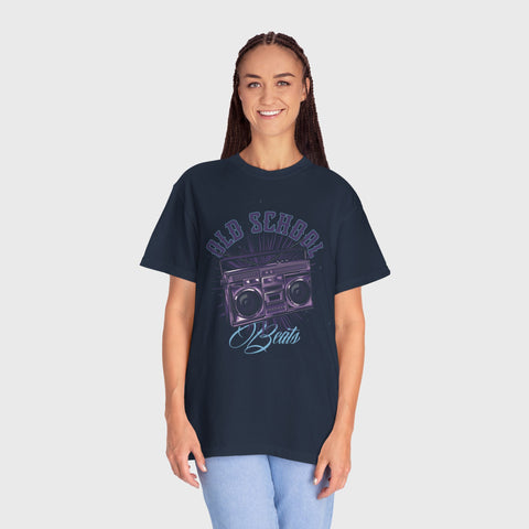 Old School Beats - Unisex music tee