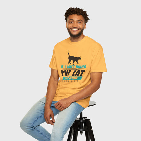 Can't Bring the Cat - Unisex pet tee