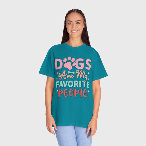 Dogs Are My Favourite - Unisex pet tee