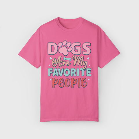 Dogs Are My Favourite - Unisex pet tee