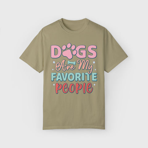 Dogs Are My Favourite - Unisex pet tee