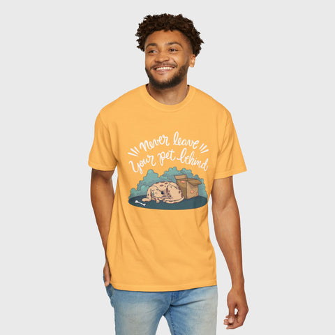 Never Leave the Pet Behind - Unisex pet tee