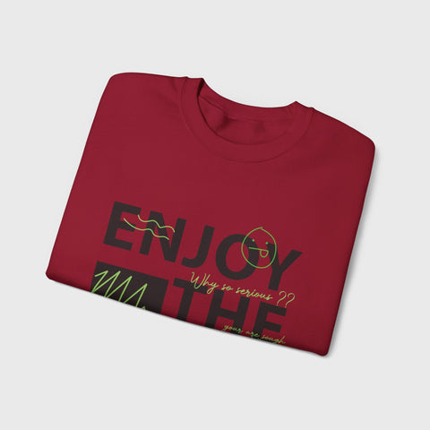 Enjoy the Life - Heavy Blend™ Crewneck Sweatshirt